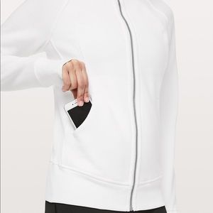 Lululemon scuba hoodie IV white new with tags